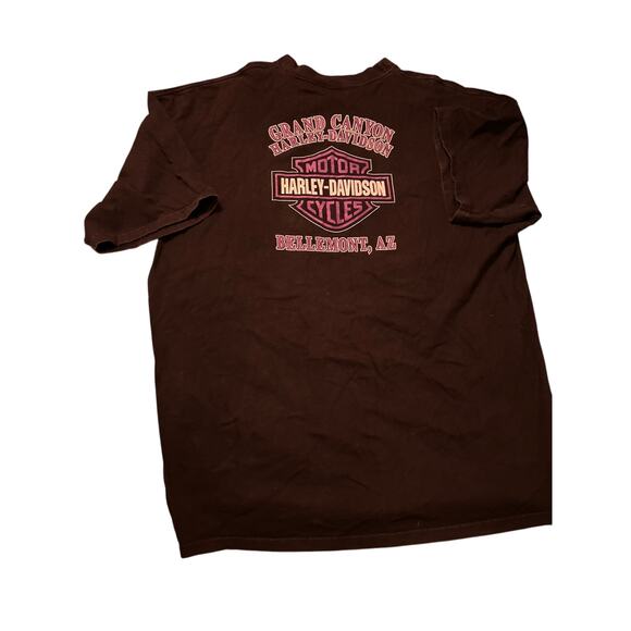 Harley-Davidson Men's Size 3XL T-Shirt Grand Canyon Bellemont, AZ Black SS - Picture 2 of 5